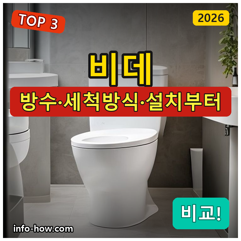 비데, 가성비 방수냐 직수냐