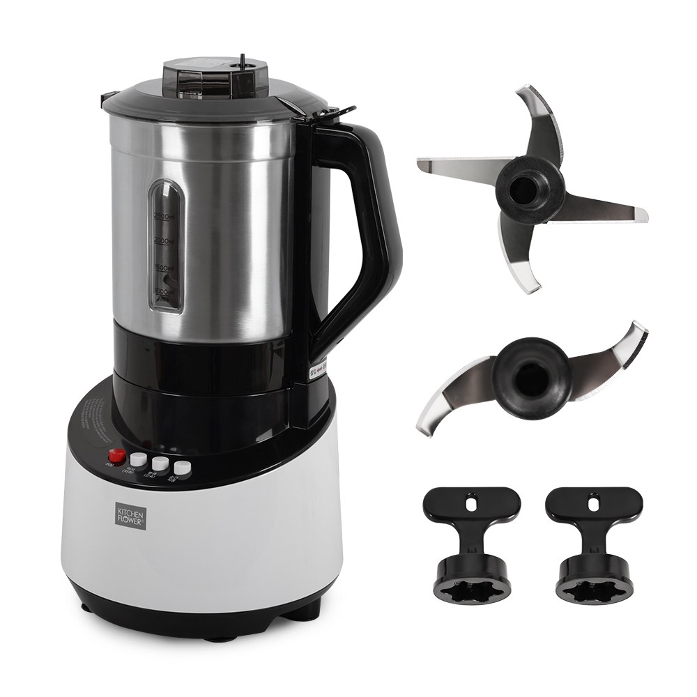 키친플라워 대용량 4.5L 스텐 믹서기 KMX-R4509