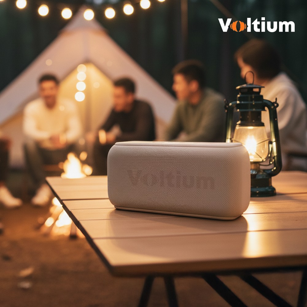 볼티움 블루투스 스피커 리버브온 R-800 50W 고출력 샌드 베이지