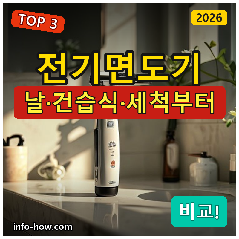 전기면도기, 가성비냐 필립스 브랜드냐