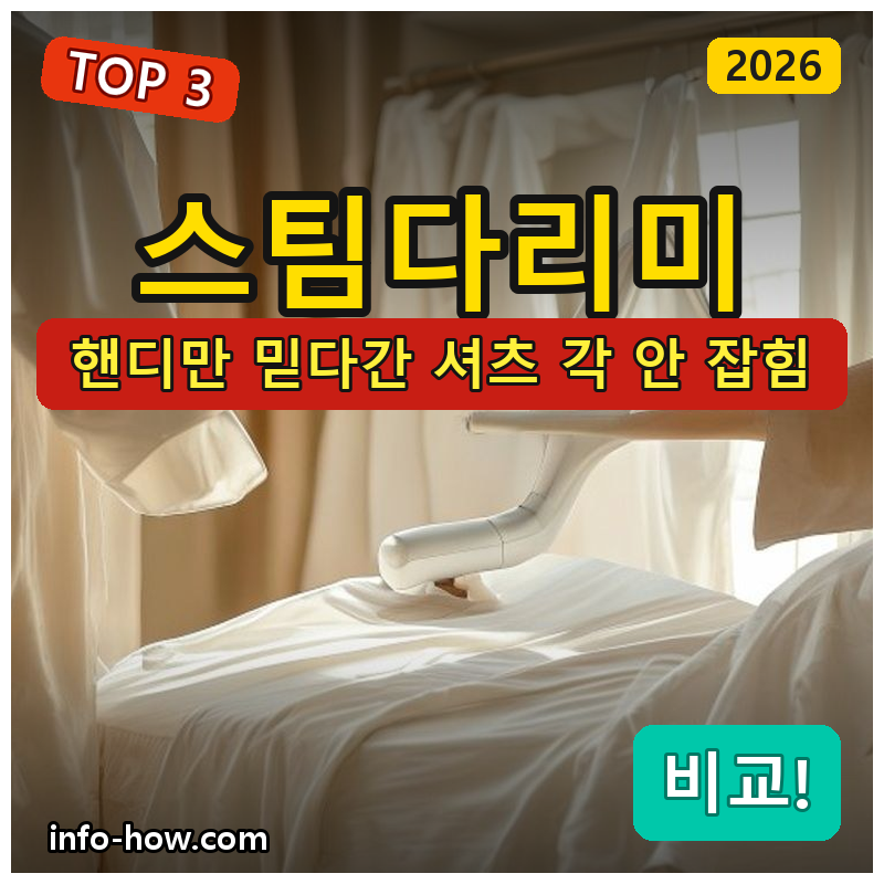 스팀다리미, 기본형 vs 휴대용 핸디