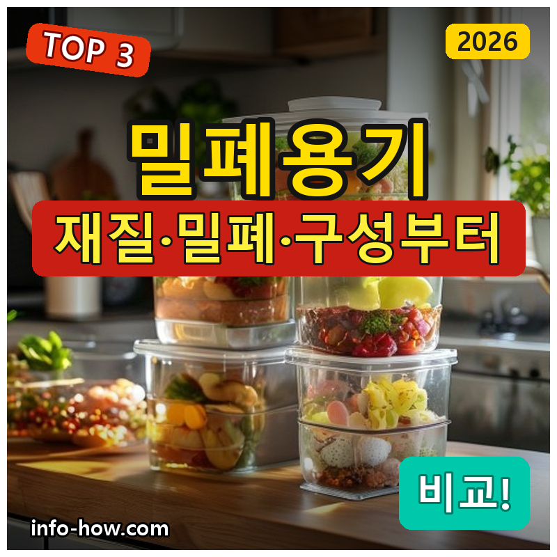 밀폐용기, 유리 가성비냐 대용량 세트냐
