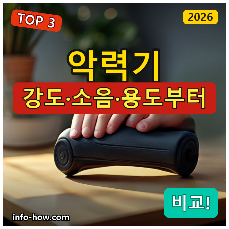 악력기, 강도조절 가성비냐 실리콘이냐