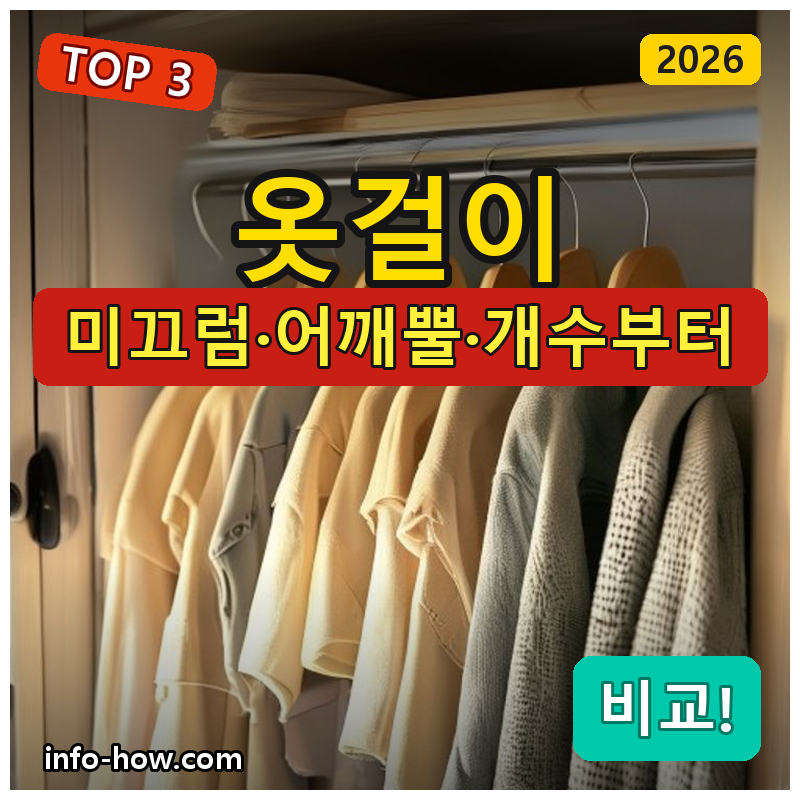 옷걸이, 논슬립 가성비냐 회전형이냐