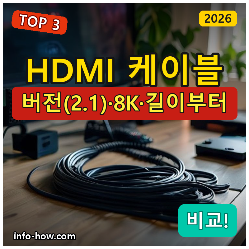 HDMI 케이블, 저렴한 8K냐 긴 길이냐