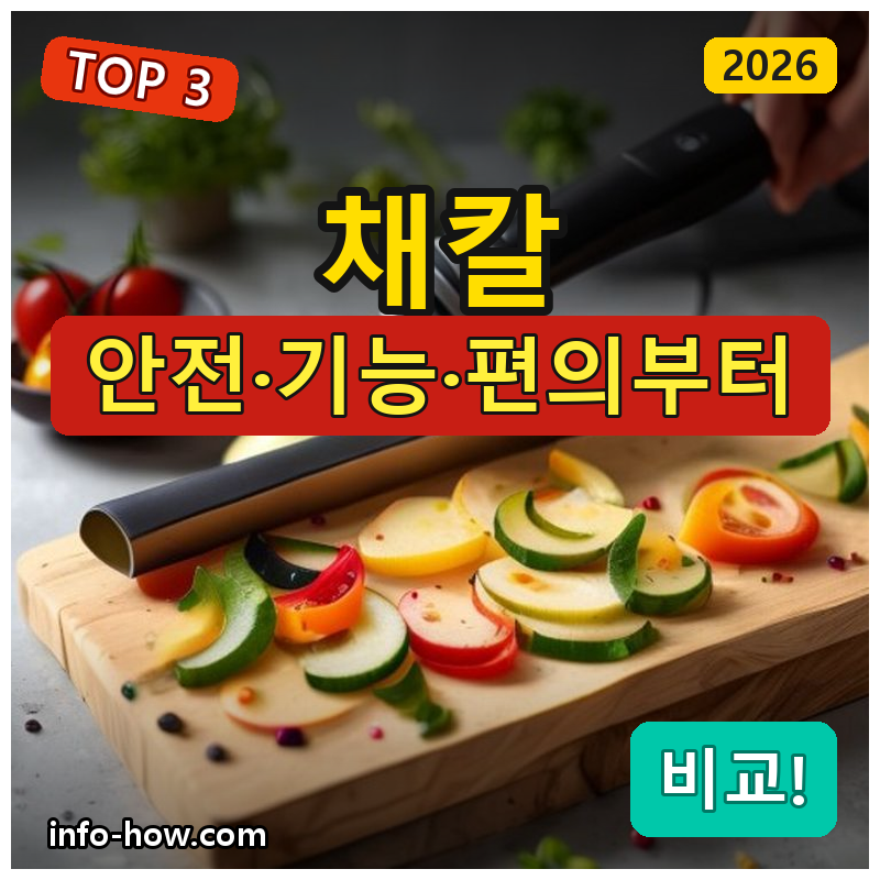 채칼, 만능 가성비냐 전동이냐