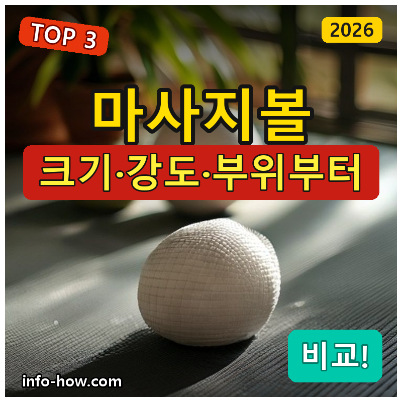 마사지볼, 가성비 세트냐 발바닥 뉴로볼이냐
