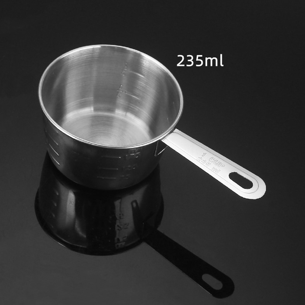 베이킹 계량컵 235ml 손잡이 핸들 바리스타