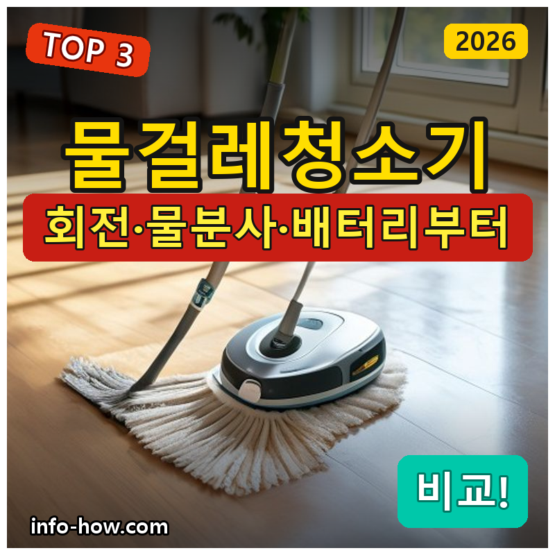 무선 물걸레청소기, 가성비냐 파워스핀이냐
