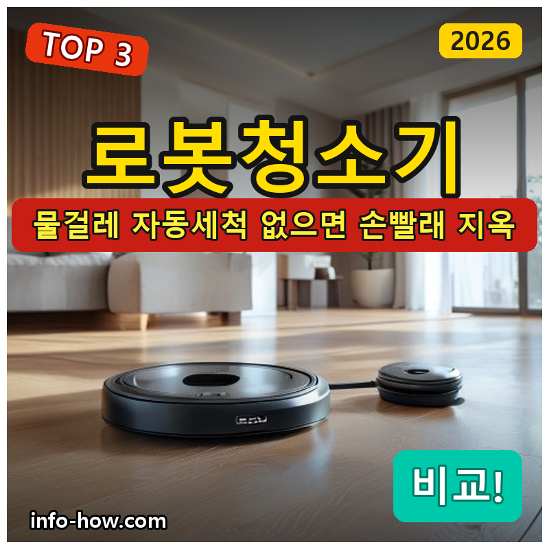 로봇청소기, 3만원 입문 vs 자동세척 올인원