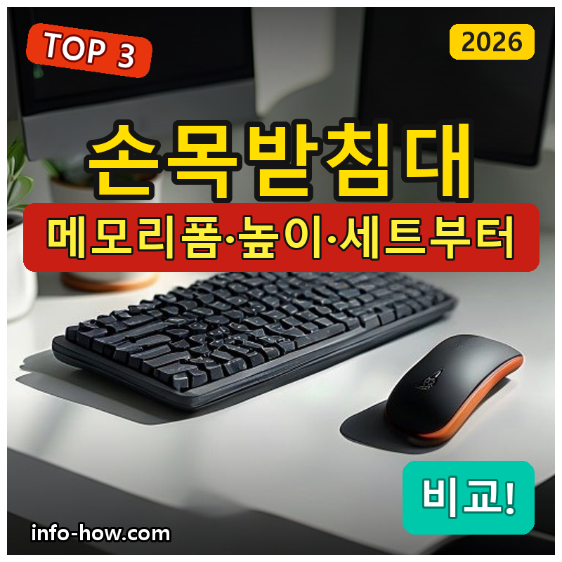 키보드 손목받침대, 가성비 메모리폼이냐 세트냐
